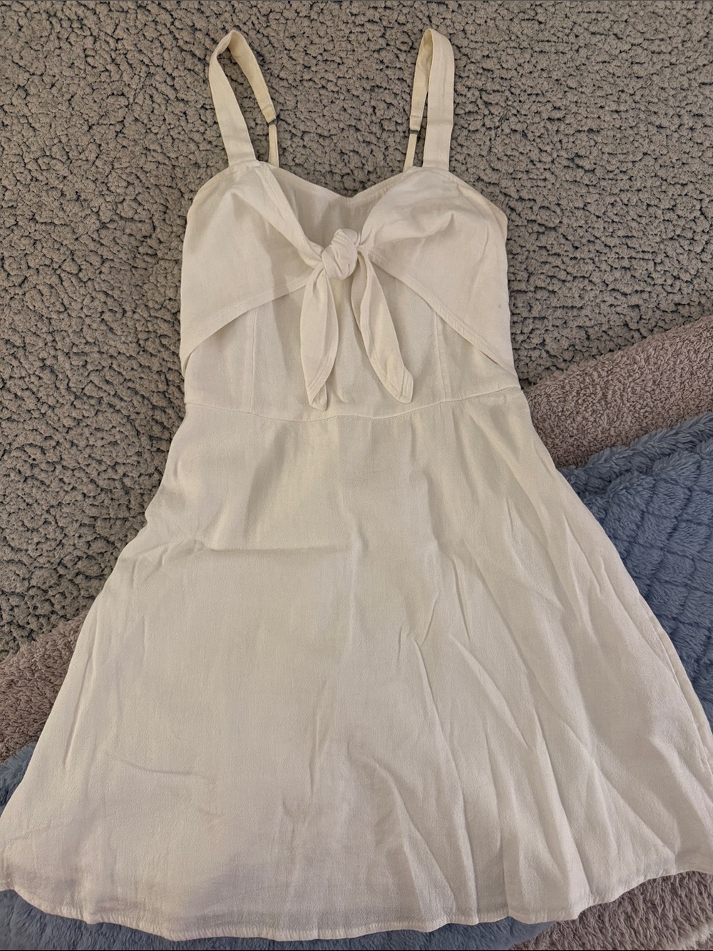 Hollister White Mini Dress